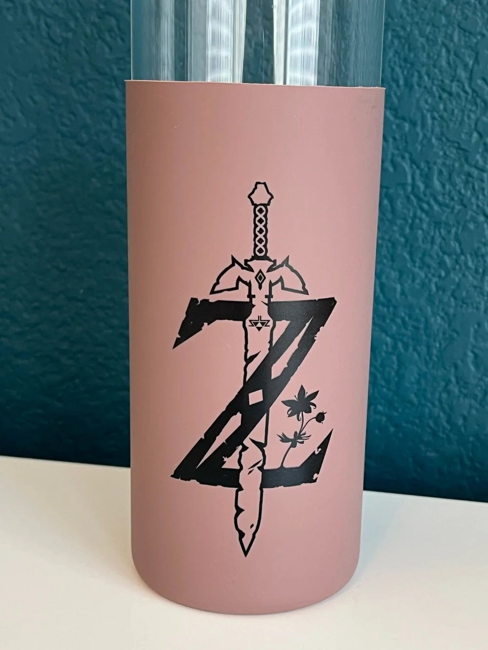 Official Legend of Zelda Breath of the WIld Glass Tumbler Drink Cup Nintendo